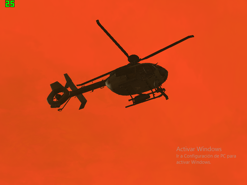 Un Helicoptero tiger aleman