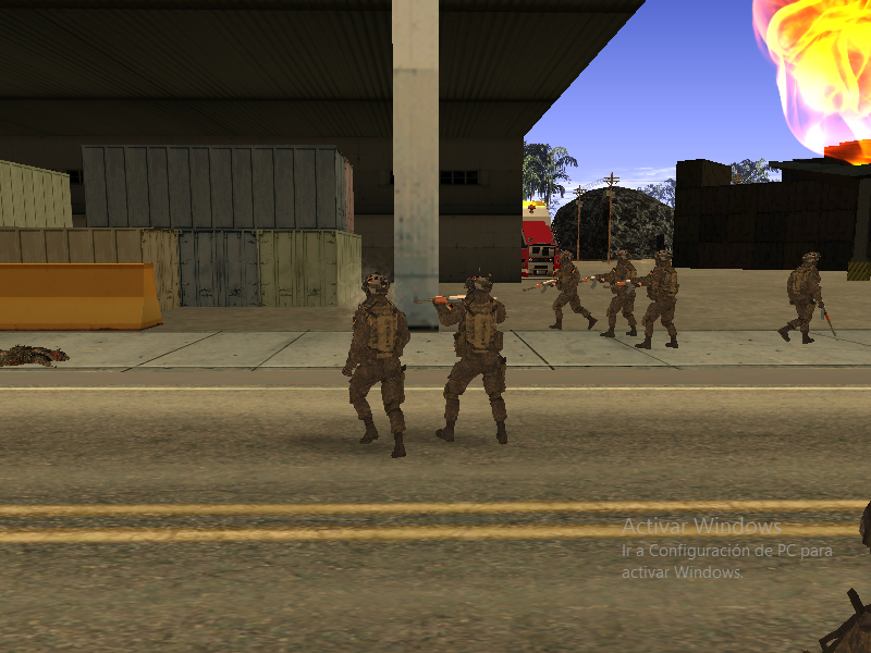 Tropas de las SS-Werh asesinando civiles.