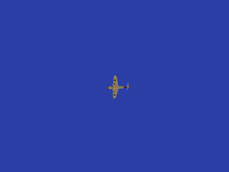 Bombardero aleman sobrevolando cielos polacos
